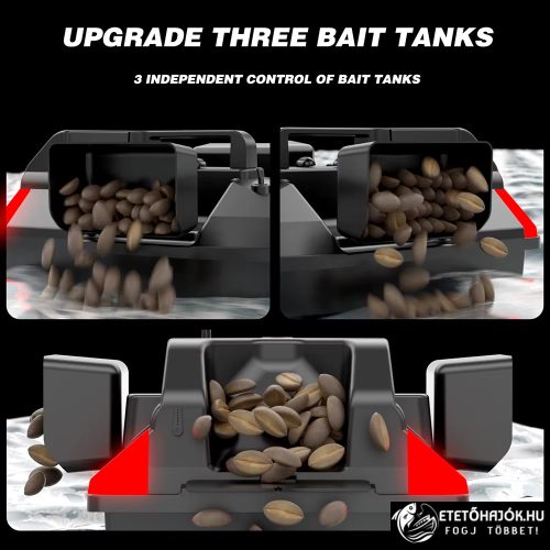 FLYTEC V020 BLACK GPS HORGÁSZ ETETŐHAJÓ AJÁNDÉK AKKUMULÁTORRAL