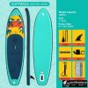 FUNWATER PALM GREEN SUPFW55A SUP DESZKA
