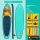 FUNWATER PALM GREEN SUPFW55A SUP DESZKA