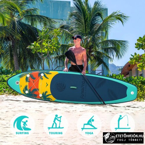 FUNWATER PALM GREEN SUPFW55A SUP DESZKA