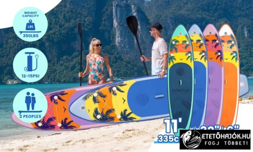 FUNWATER PALM GREEN SUPFW55A SUP DESZKA