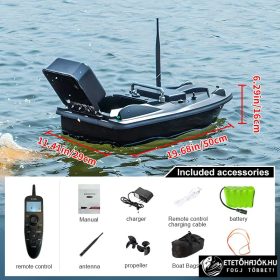 CSOMAG AJÁNLAT LY-01 GPS BLACK HORGÁSZ ETETŐHAJÓ