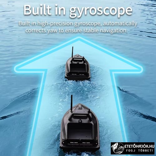 FLYTEC V805 KOMPAKT BLACK HORGÁSZ ETETŐHAJÓ AKKUMULÁTORRAL
