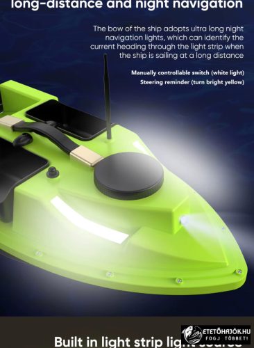 D19 GPS YELLOW HORGÁSZ ETETŐHAJÓ