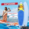 FUNWATER PALM BLUE SUPFW55A SUP DESZKA