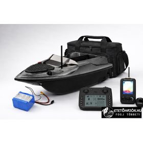   CSOMAG AJÁNLAT - FLYTEC V080 GPS ETETŐHAJÓ AKKUMULÁTORRAL, HALRADARRAL