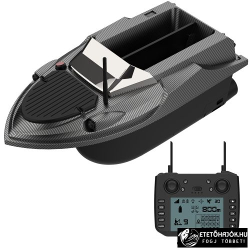 CSOMAG AJÁNLAT - FLYTEC V080 GPS ETETŐHAJÓ AKKUMULÁTORRAL, HALRADARRAL