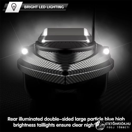 CSOMAG AJÁNLAT - FLYTEC V080 GPS ETETŐHAJÓ AKKUMULÁTORRAL, HALRADARRAL