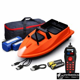   CSOMAG AJÁNLAT FLYTEC V805 GPS KOMPAKT ORANGE HORGÁSZ ETETŐHAJÓ
