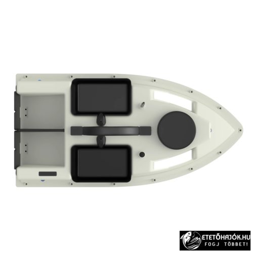 CSOMAG AJÁNLAT - D19 GPS WHITE HORGÁSZ ETETŐHAJÓ AKKUMULÁTORRAL 