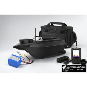   CSOMAG AJÁNLAT - FLYTEC V030 GPS ETETŐHAJÓ AKKUMULÁTORRAL, HALRADARRAL 