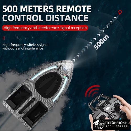 FLYTEC V900 GPS CARBON HORGÁSZ ETETŐHAJÓ