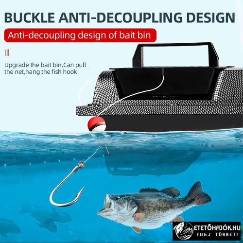 FLYTEC V900 GPS CARBON HORGÁSZ ETETŐHAJÓ